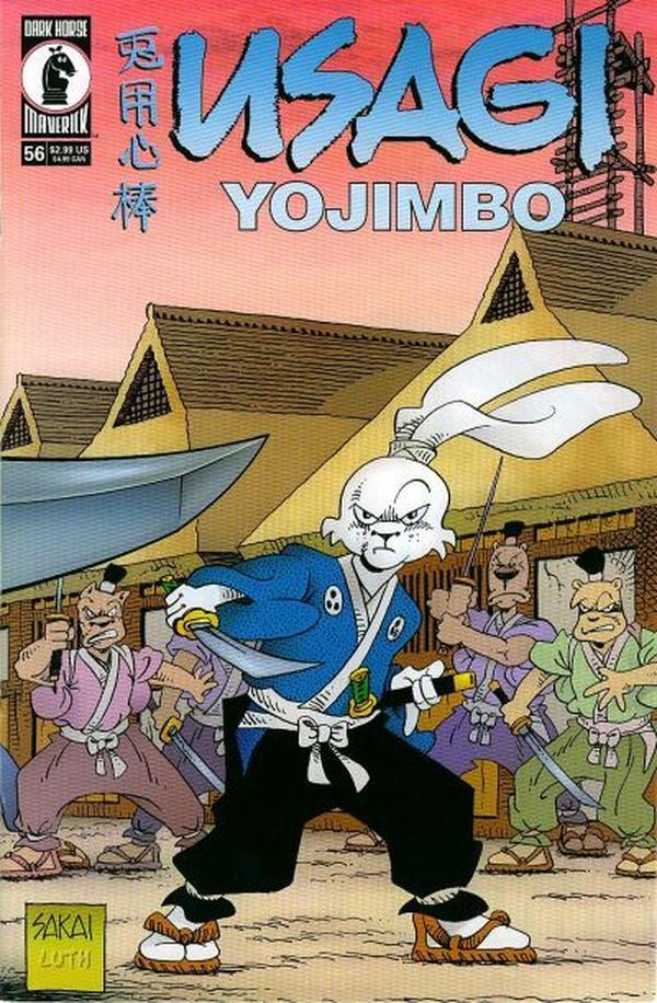 Usagi Yojimbo #56 cover