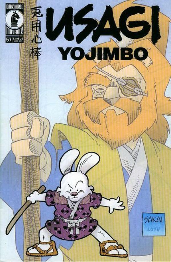 Usagi Yojimbo #57 cover