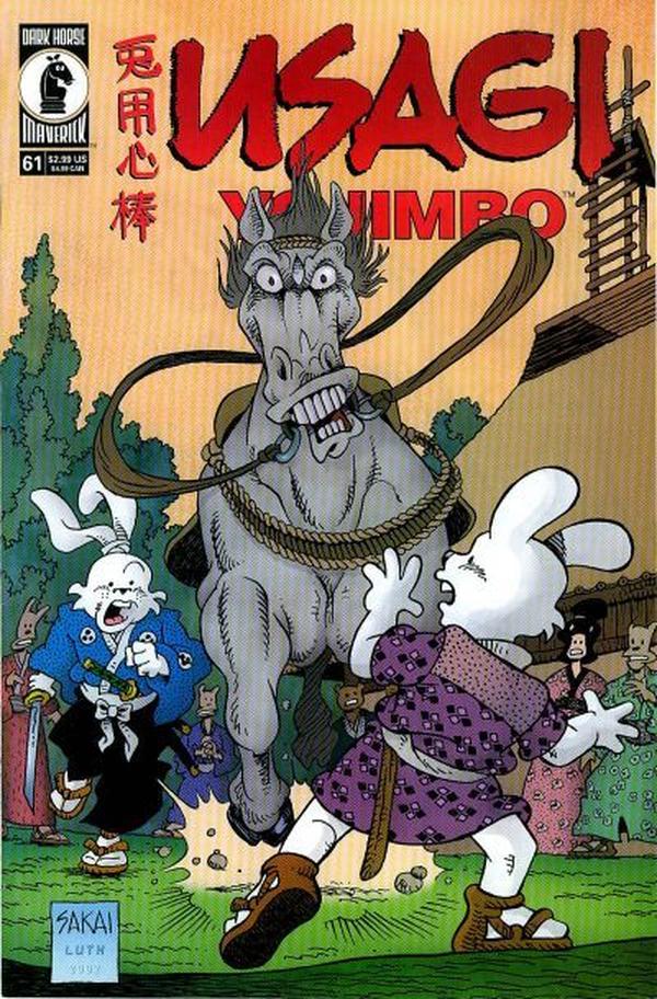 Usagi Yojimbo #61 cover
