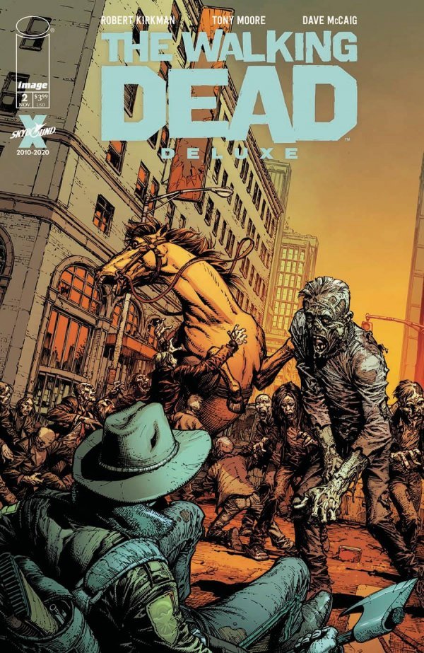 The Walking Dead Deluxe #2 cover