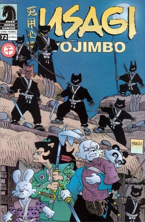 Usagi Yojimbo #72 cover