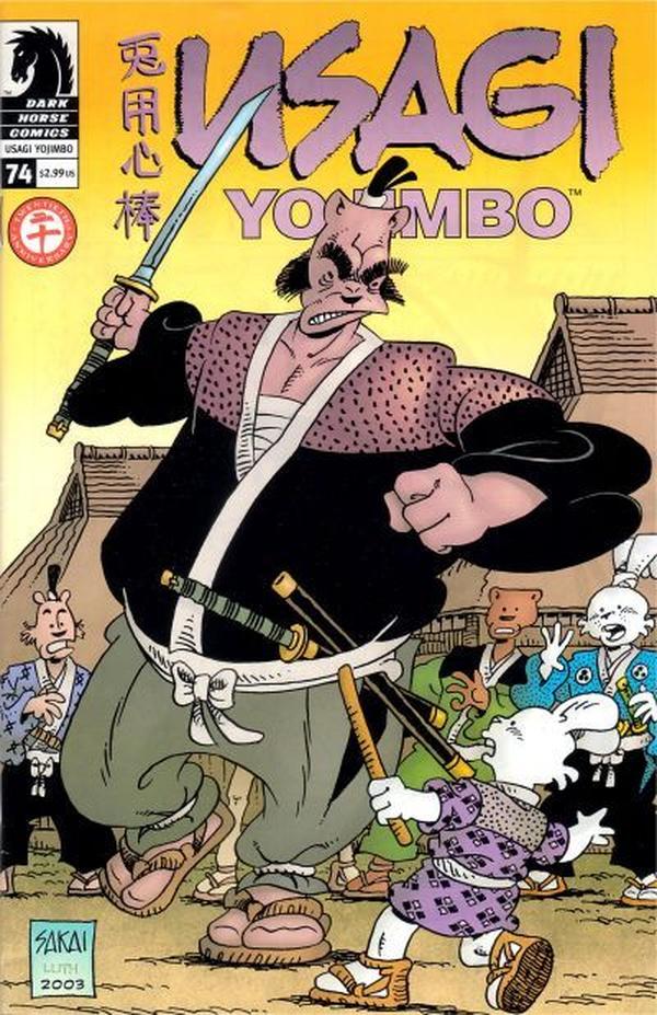 Usagi Yojimbo #74 cover