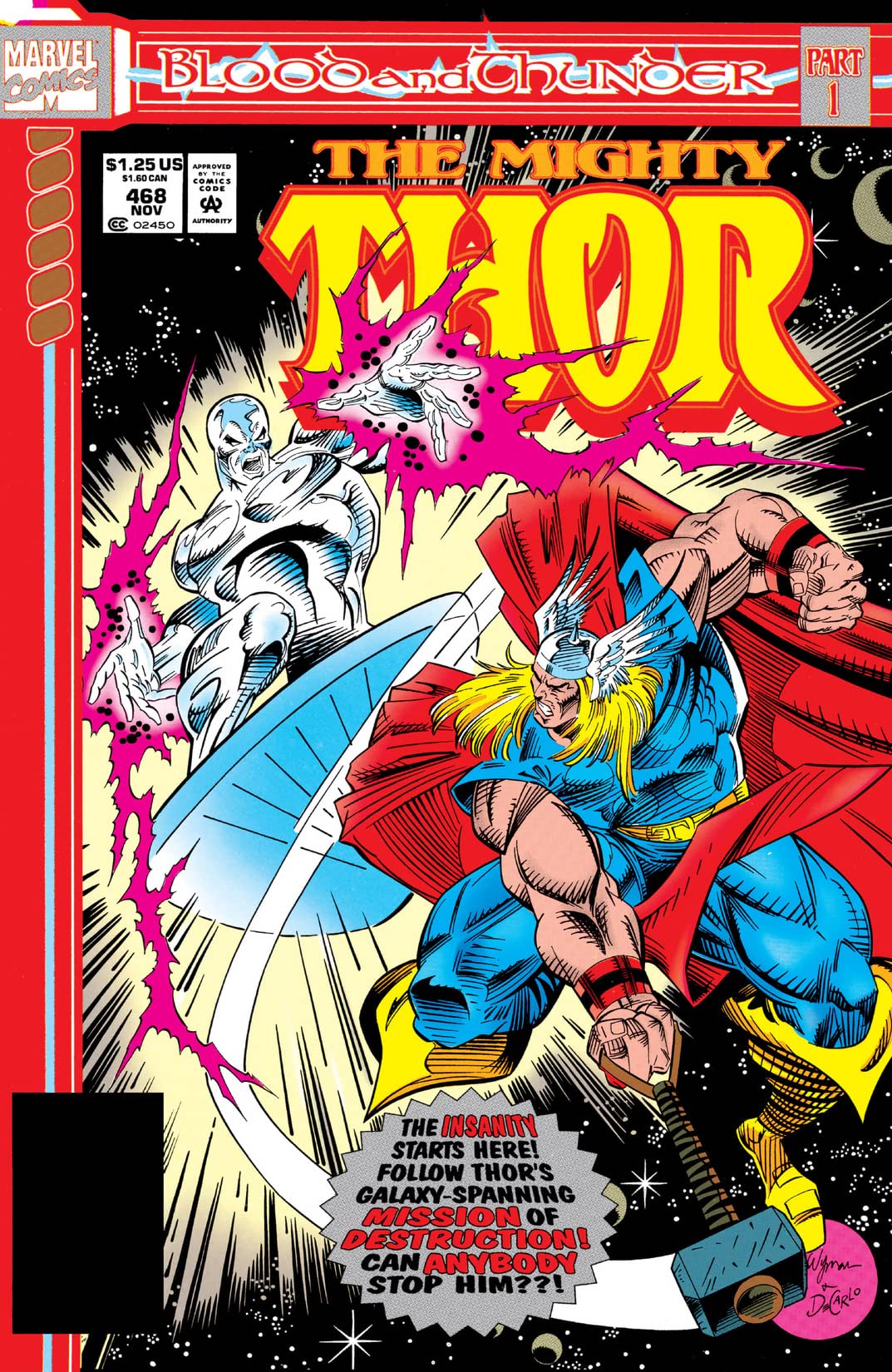 Thor #468 cover