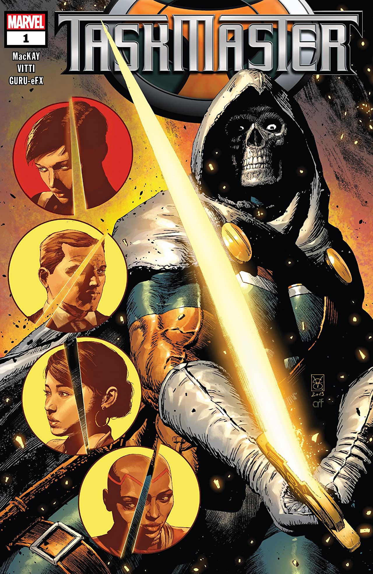 Taskmaster #1 cover