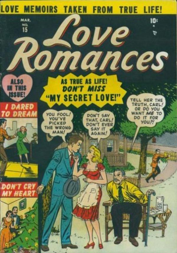 Love Romances #15 cover