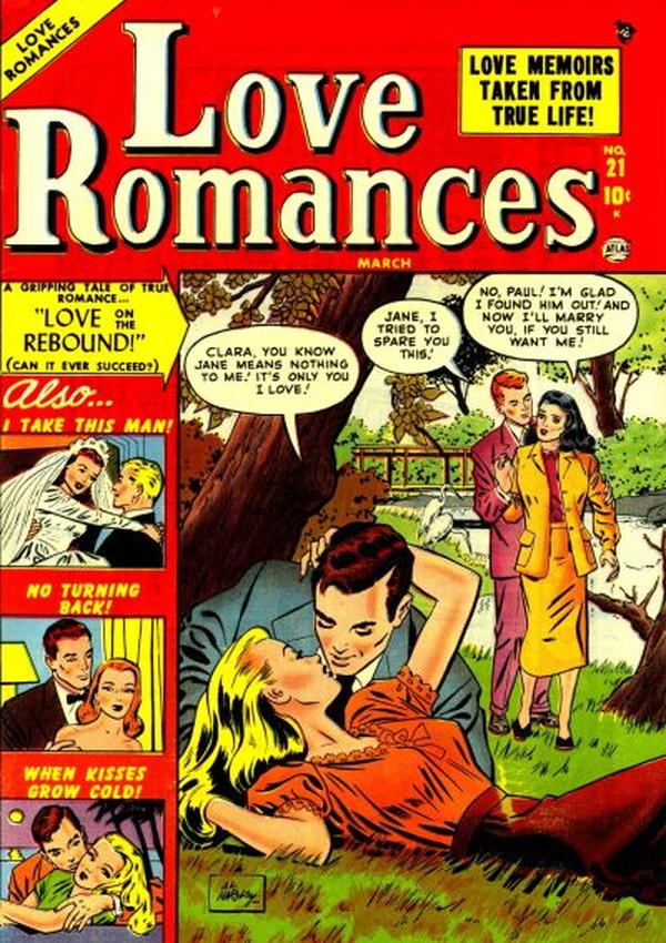 Love Romances #21 cover
