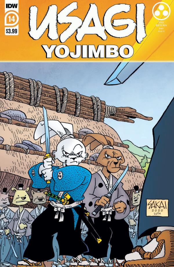 Usagi Yojimbo #14 cover