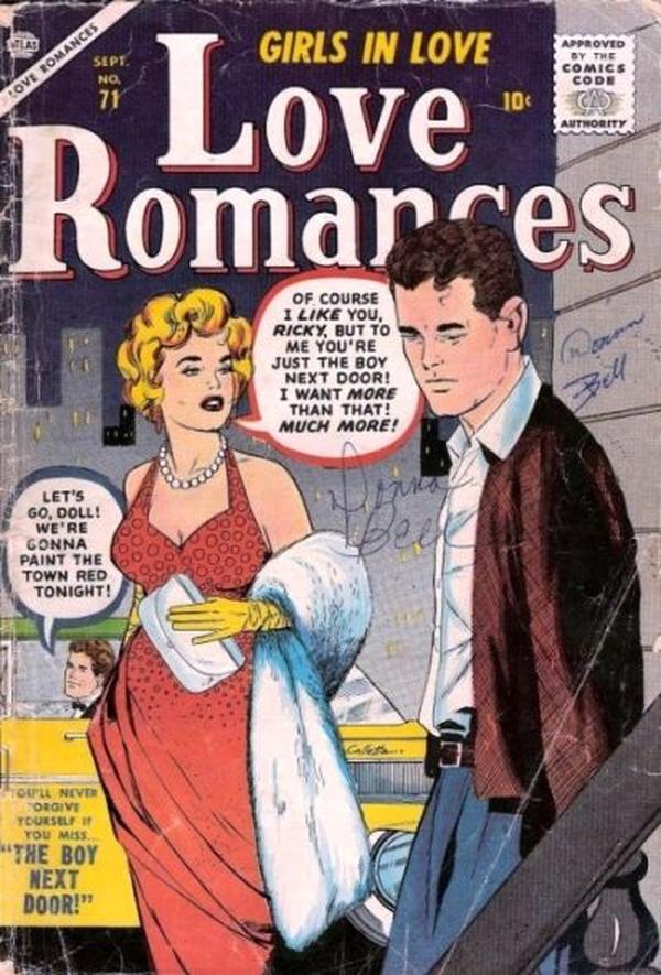 Love Romances #71 cover