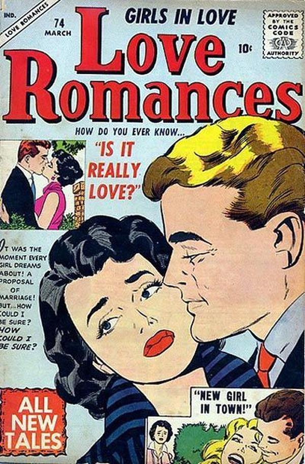 Love Romances #74 cover