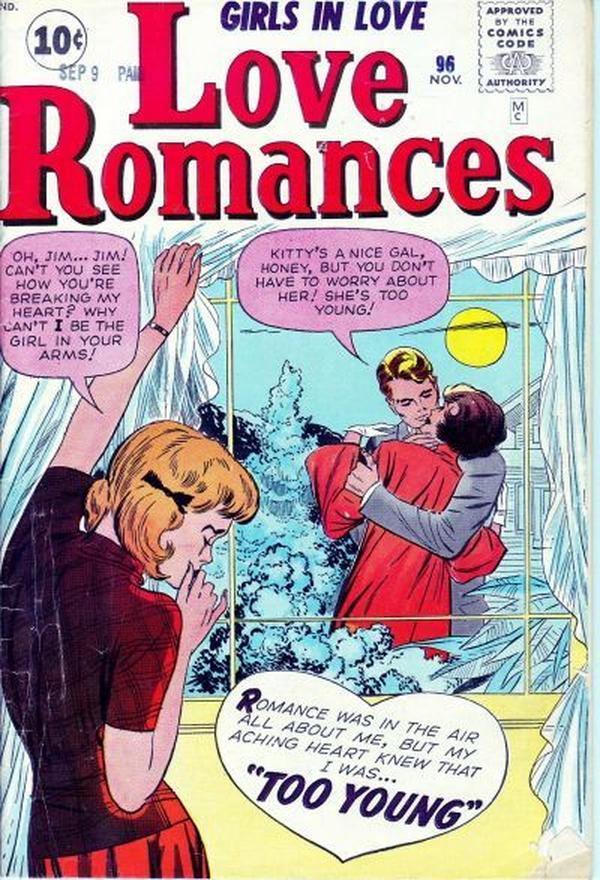 Love Romances #96 cover