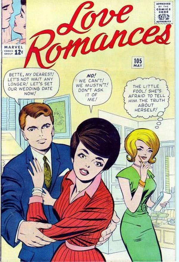 Love Romances #105 cover