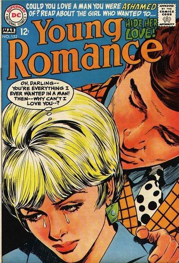Young Romance #152 cover