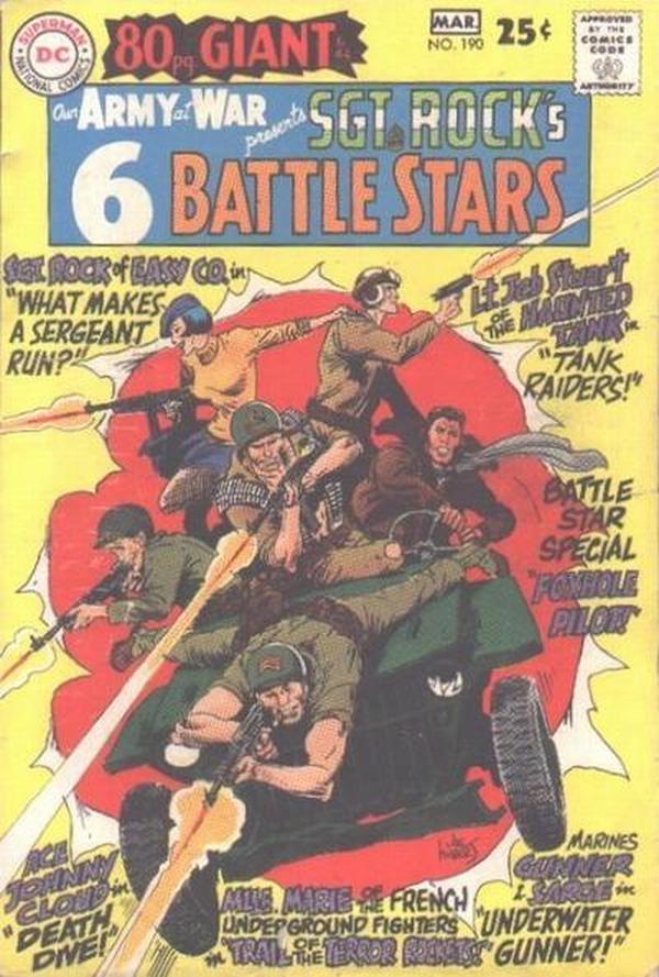 Our Army at War #190 cover