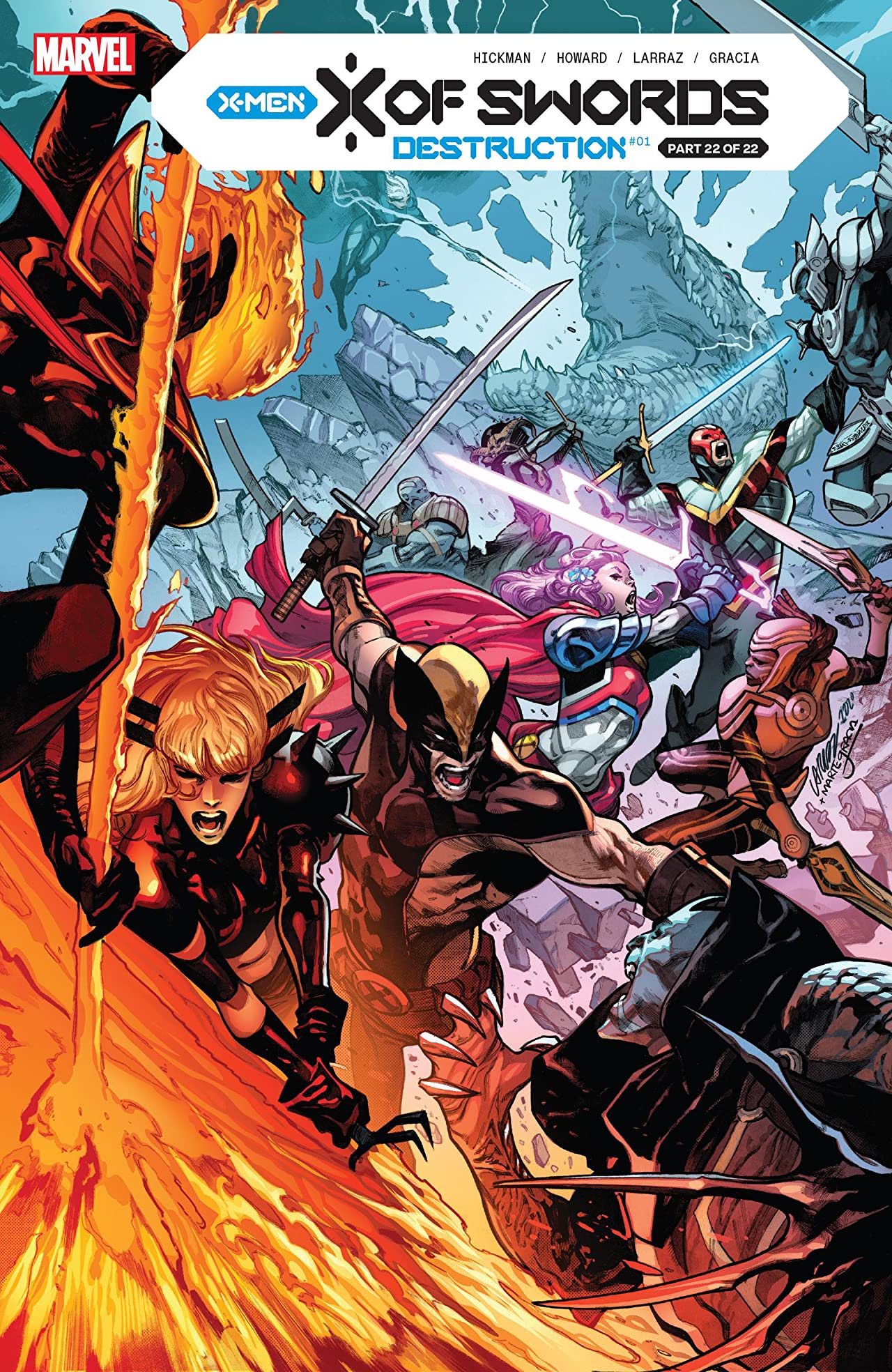 X of Swords: Destruction #1 cover