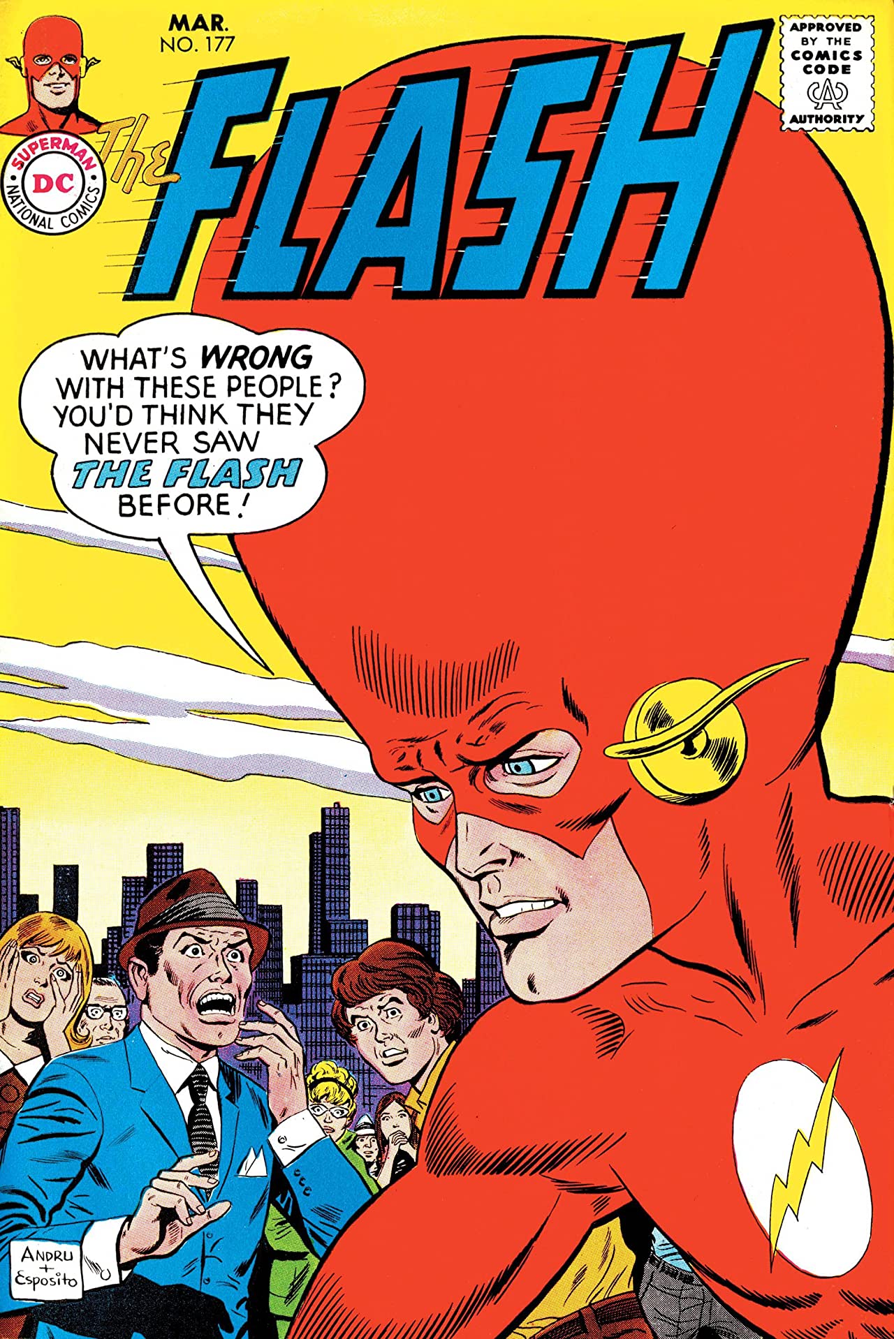 The Flash #177 cover