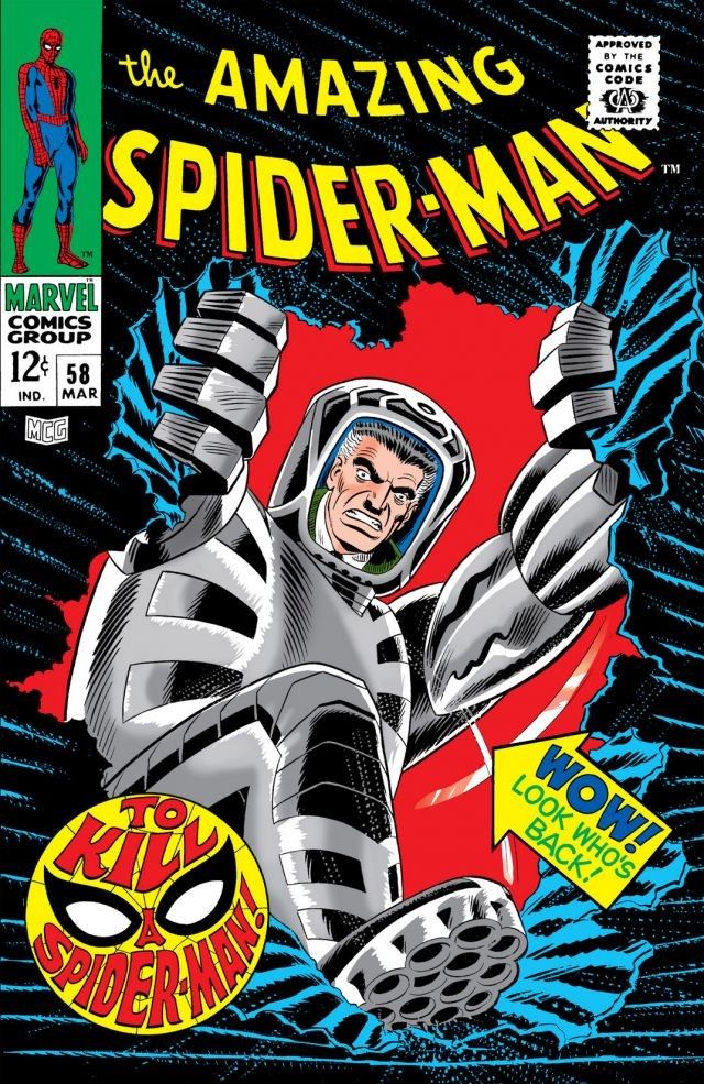 The Amazing Spider-Man #58 cover