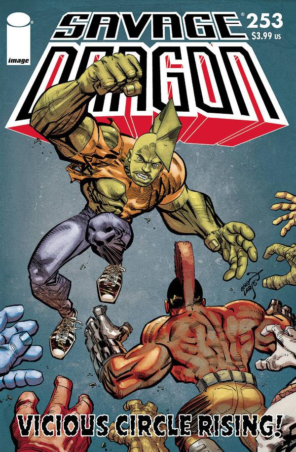 Savage Dragon #253 cover
