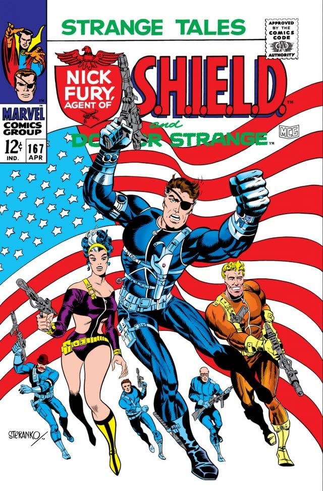 Strange Tales #167 cover