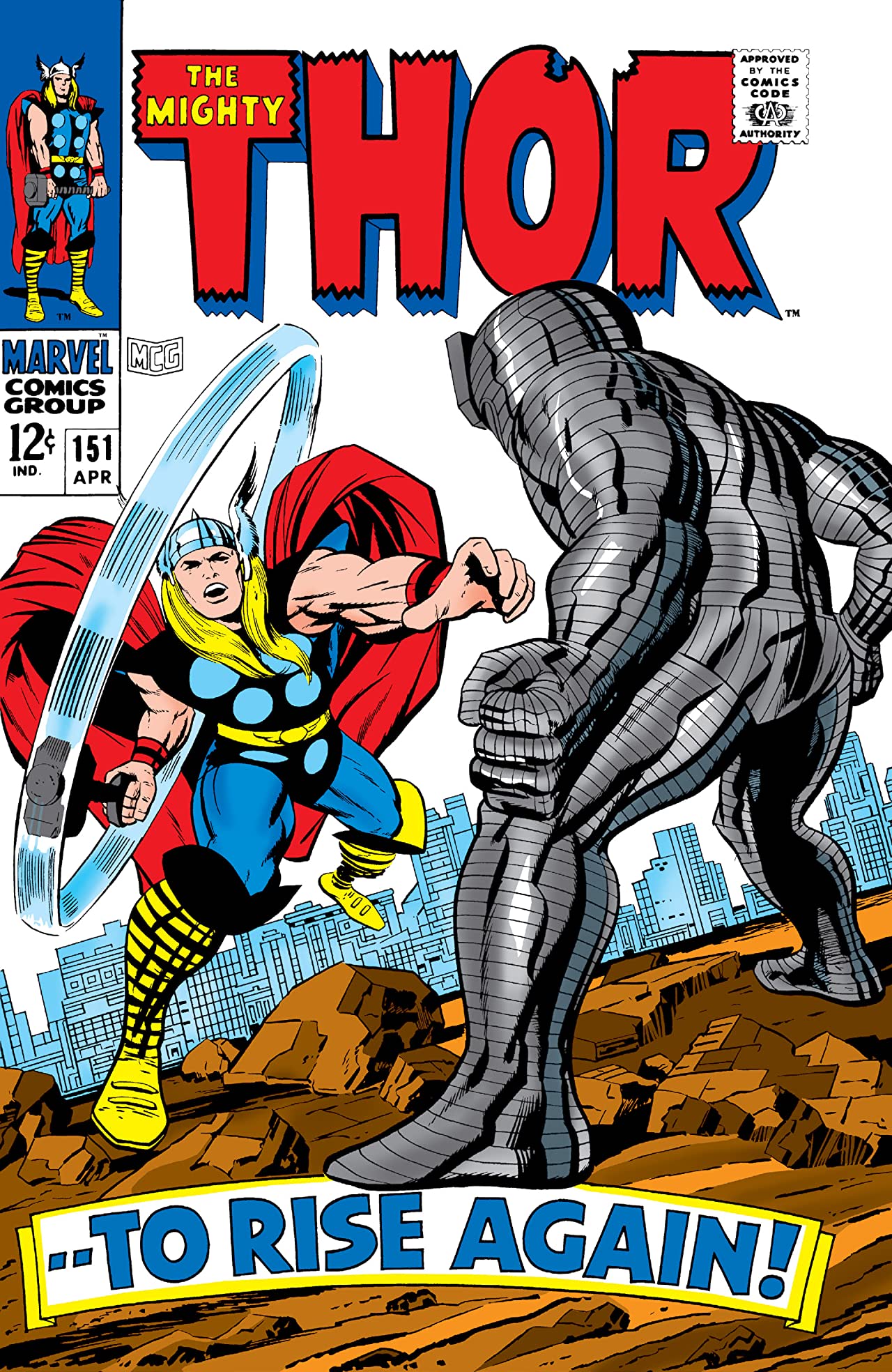 Thor #151 cover