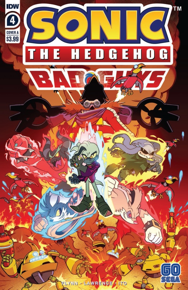Sonic the Hedgehog: Bad Guys #4 cover