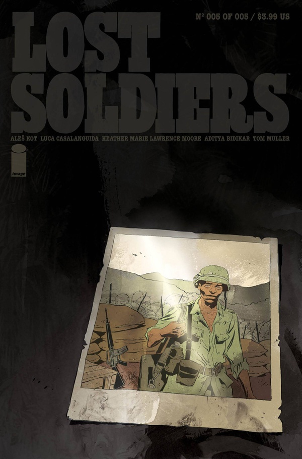 Lost Soldiers #5 cover