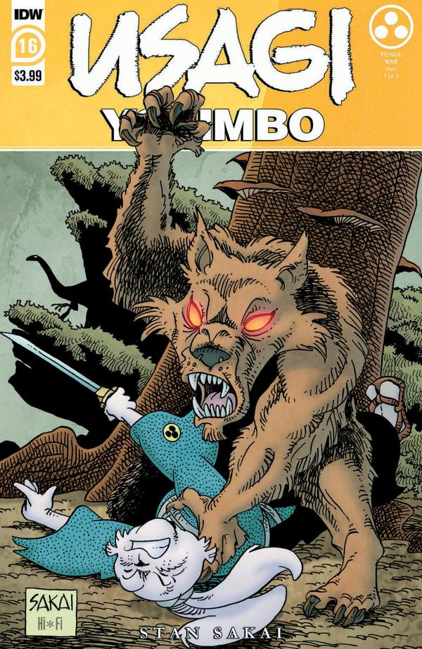 Usagi Yojimbo #16 cover