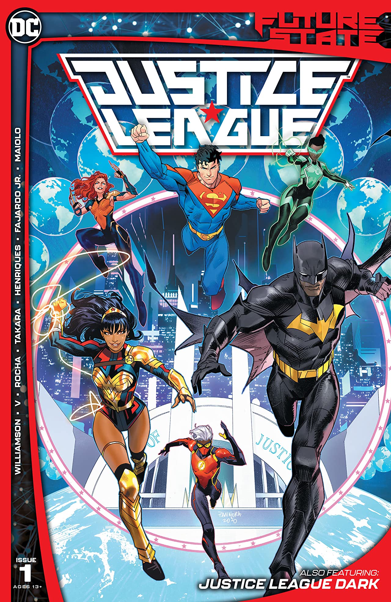 Future State: Justice League #1 cover