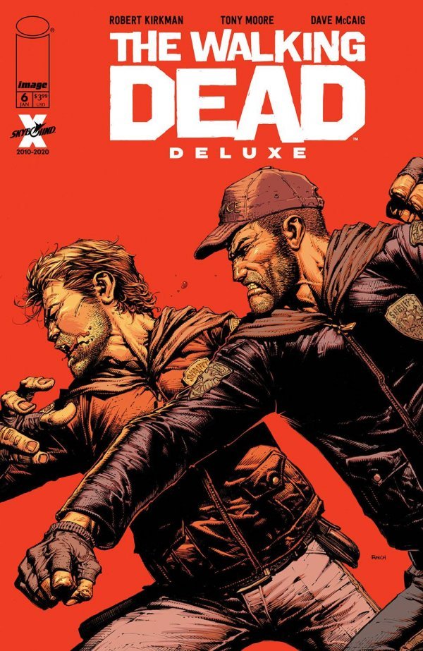 The Walking Dead Deluxe #6 cover
