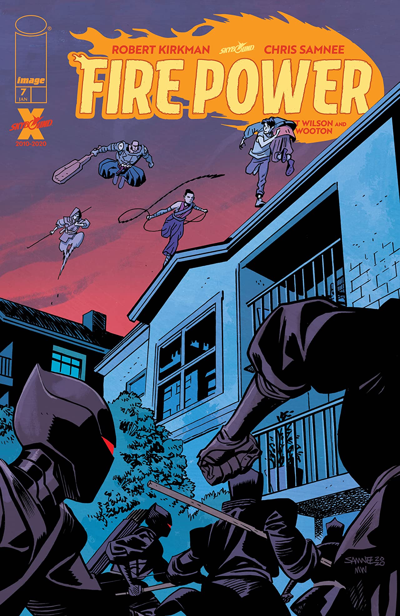 Fire Power #7 cover