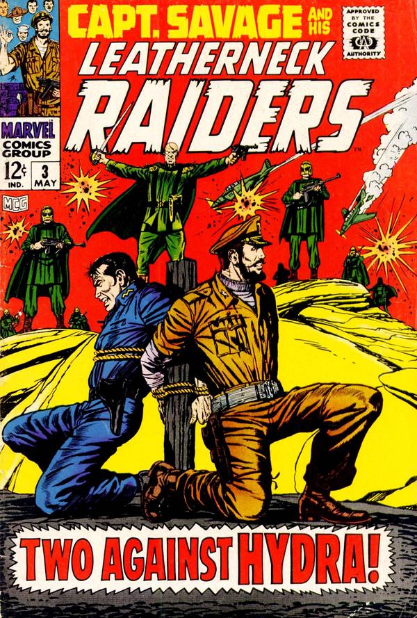 Capt. Savage and His Leatherneck Raiders #3 cover