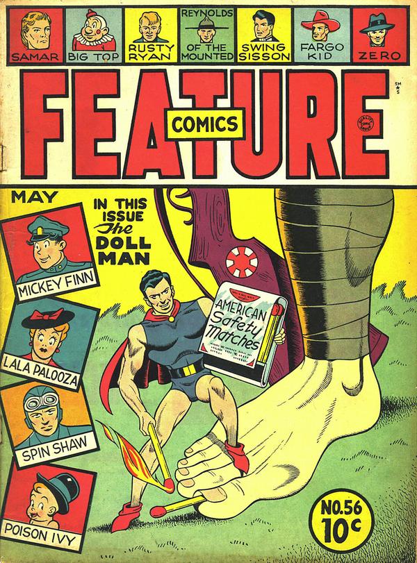 Feature Comics #56 cover