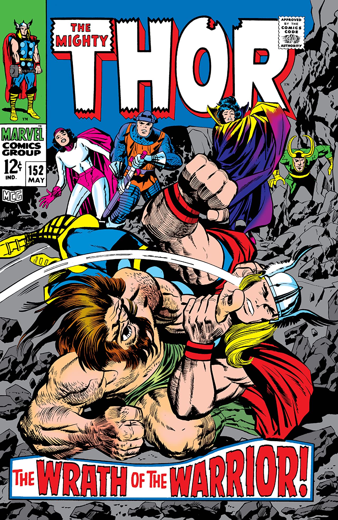 Thor #152 cover