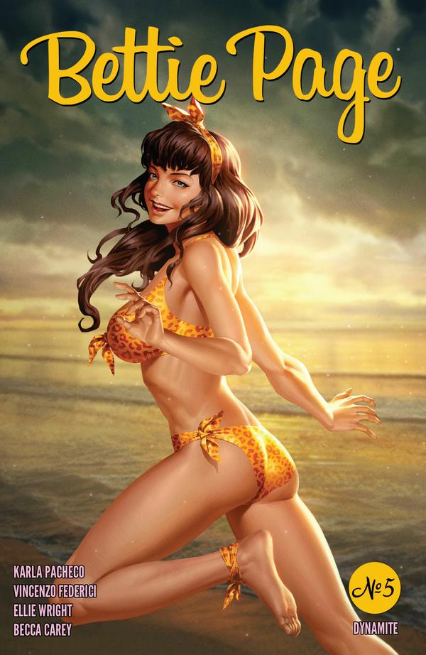 Bettie Page #5 cover