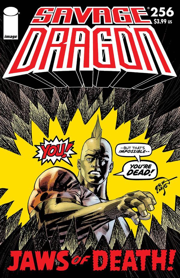 Savage Dragon #256 cover