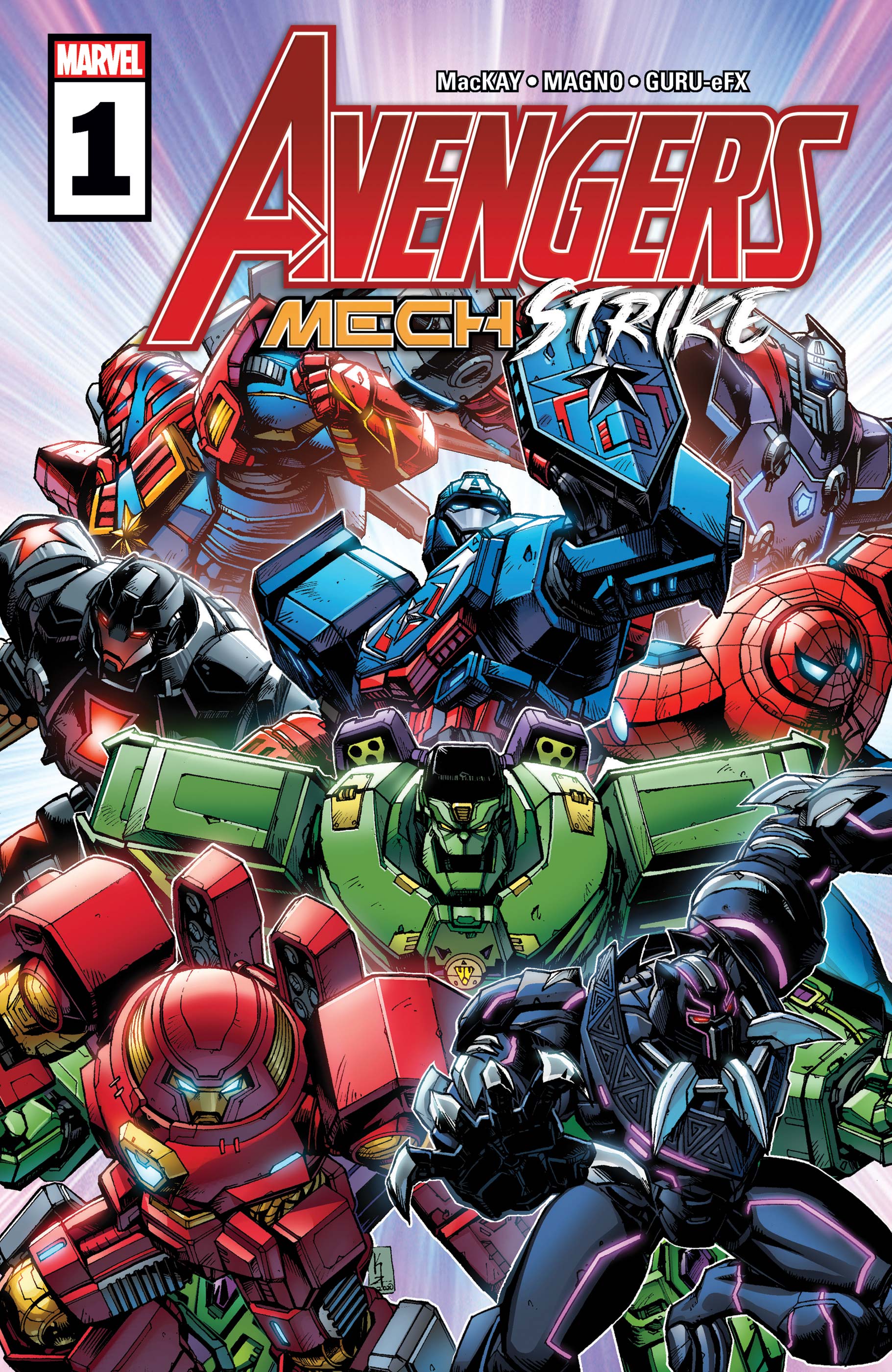 Avengers Mech Strike #1 cover