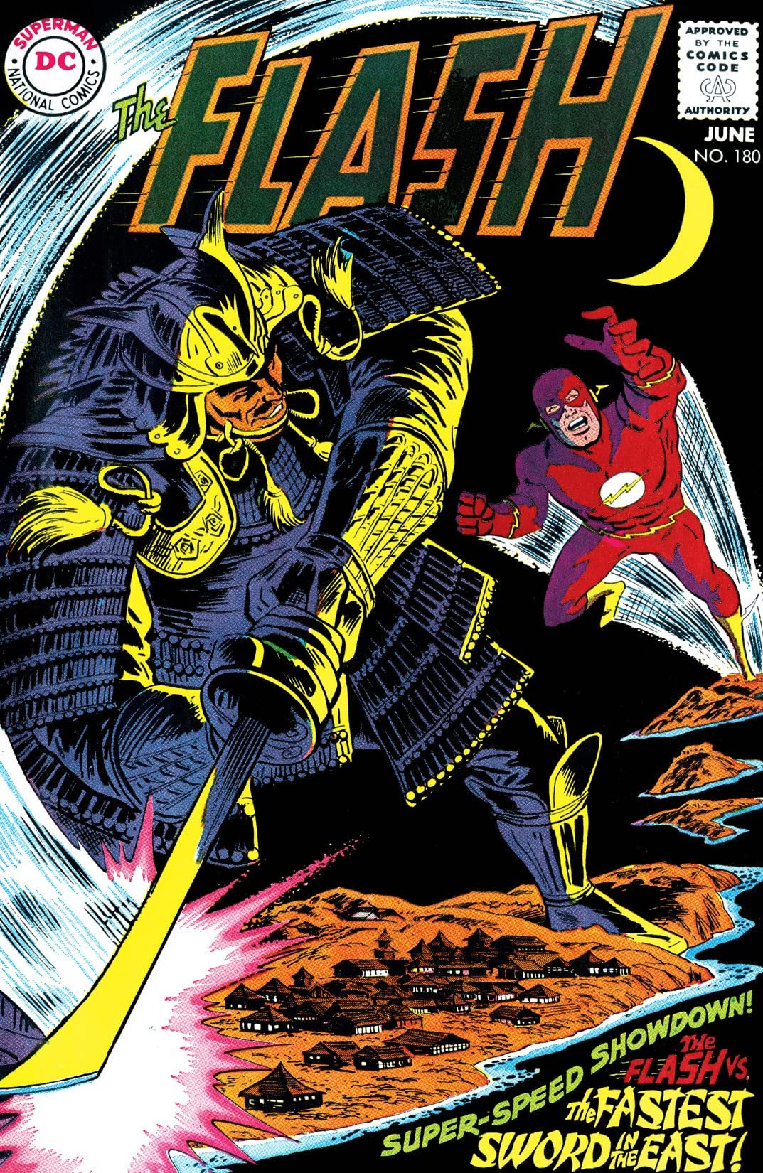 The Flash #180 cover