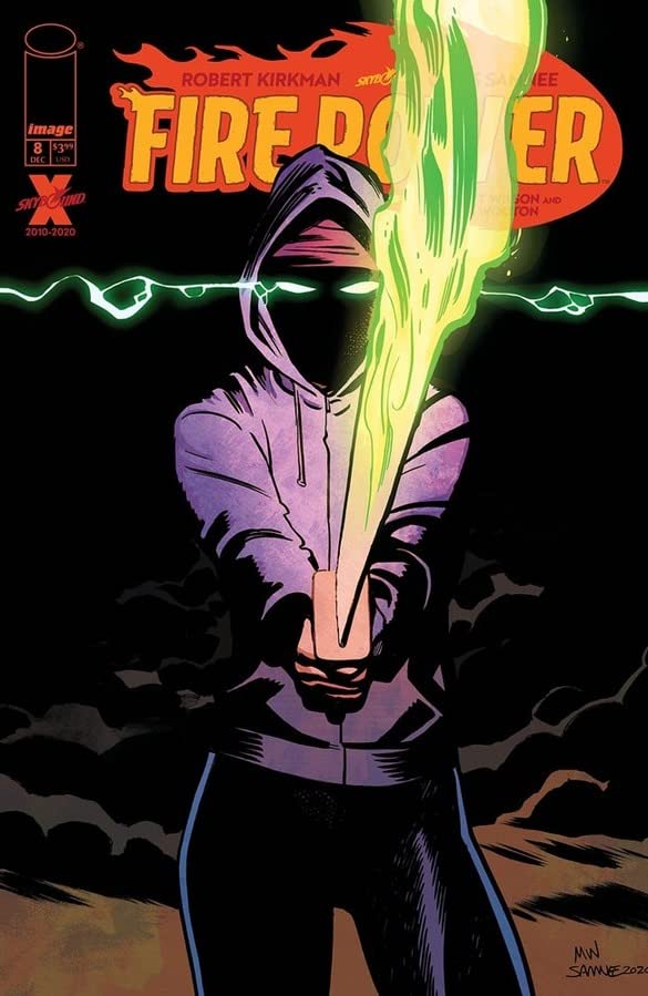 Fire Power #8 cover