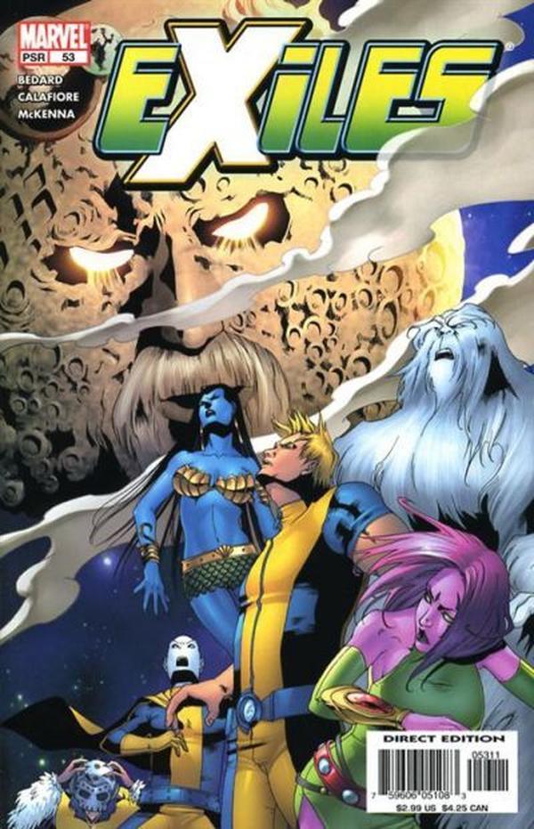 Exiles #53 cover