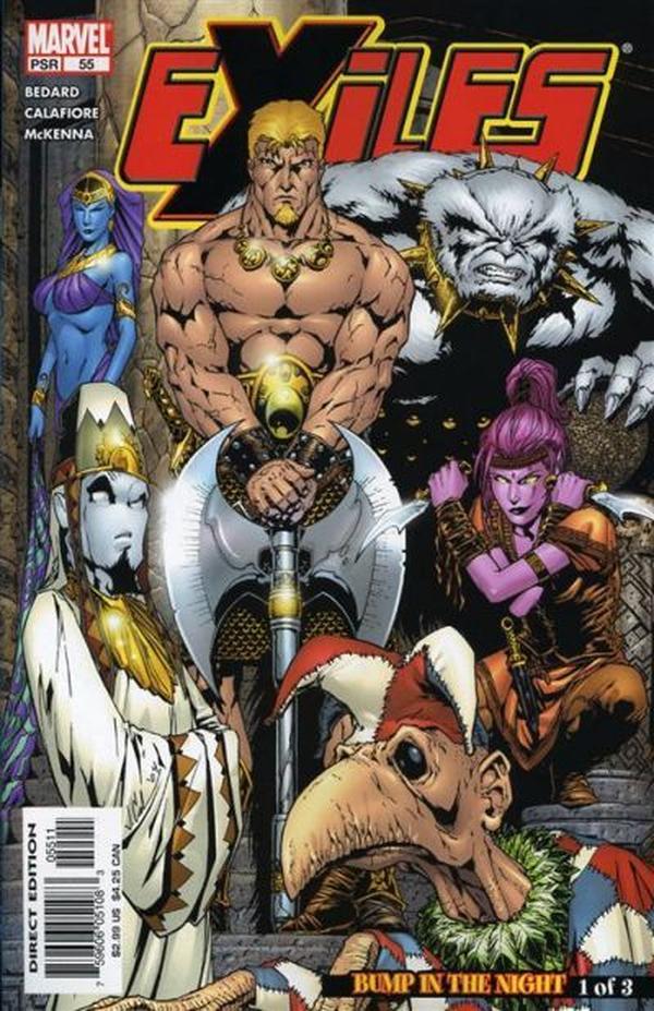Exiles #55 cover