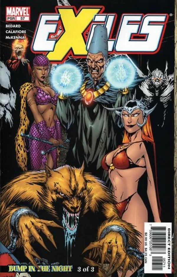 Exiles #57 cover