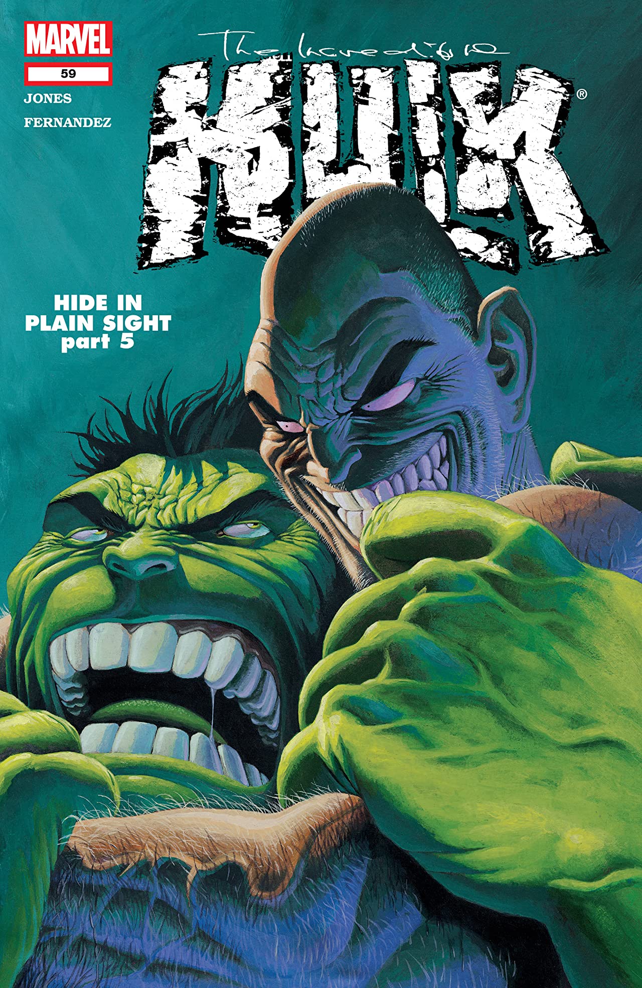 Incredible Hulk #59 cover