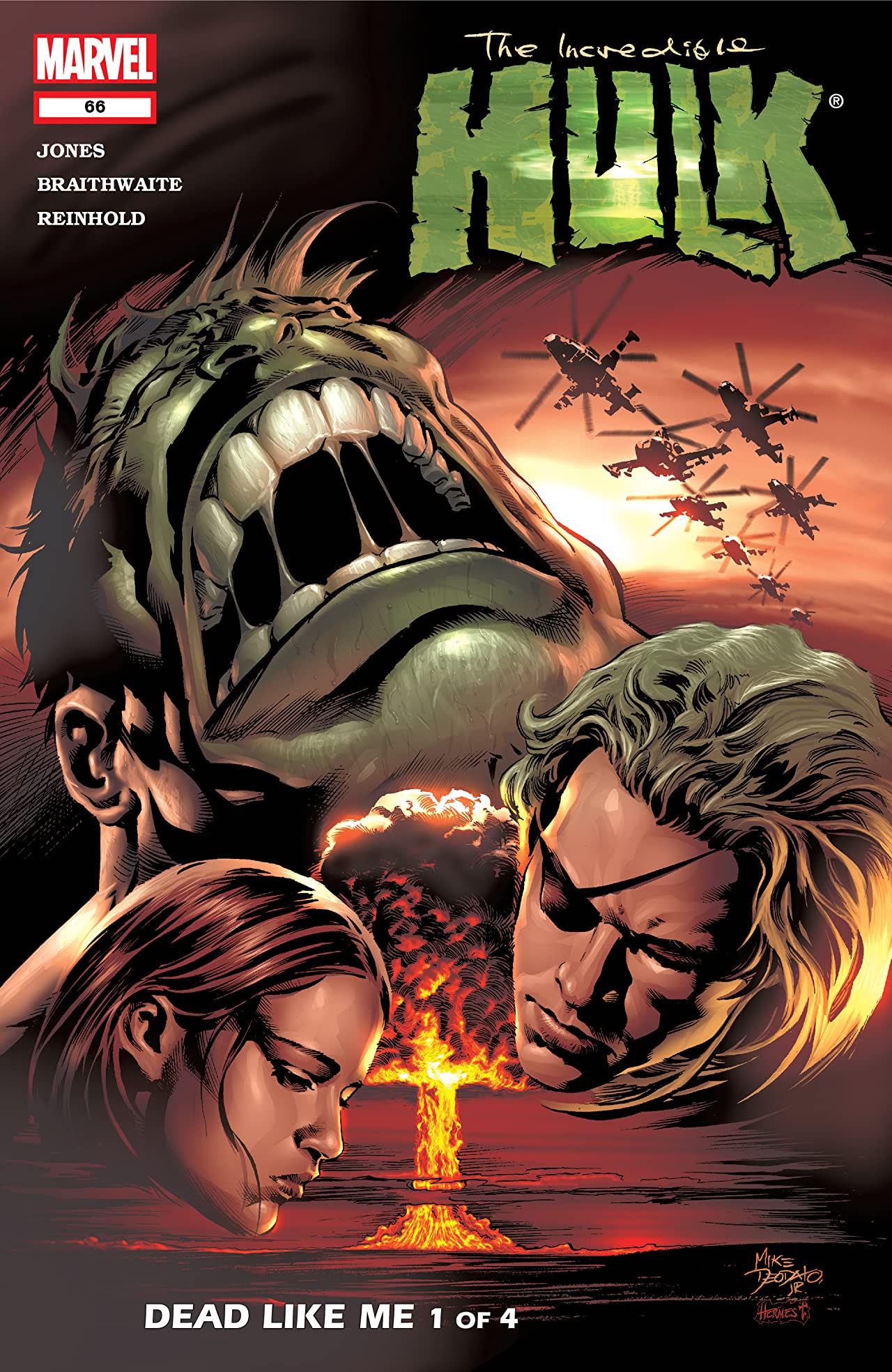 Incredible Hulk #66 cover