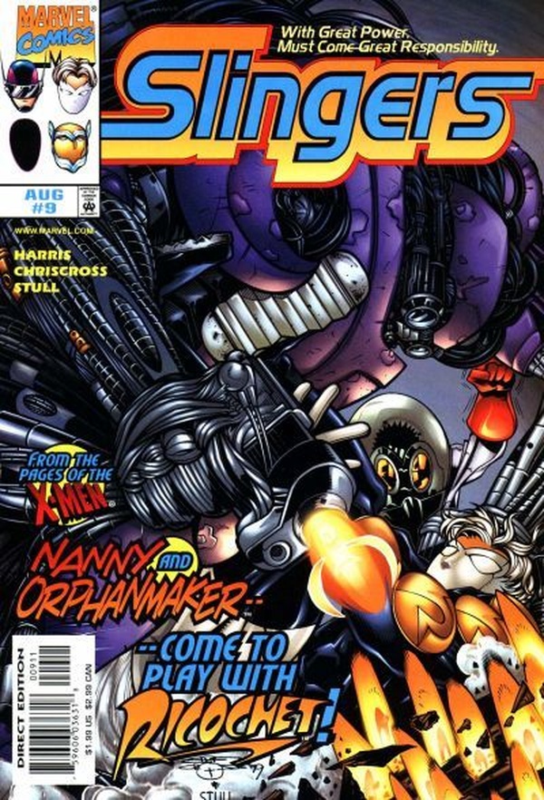 Slingers #9 cover