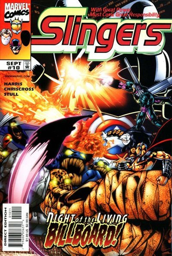 Slingers #10 cover
