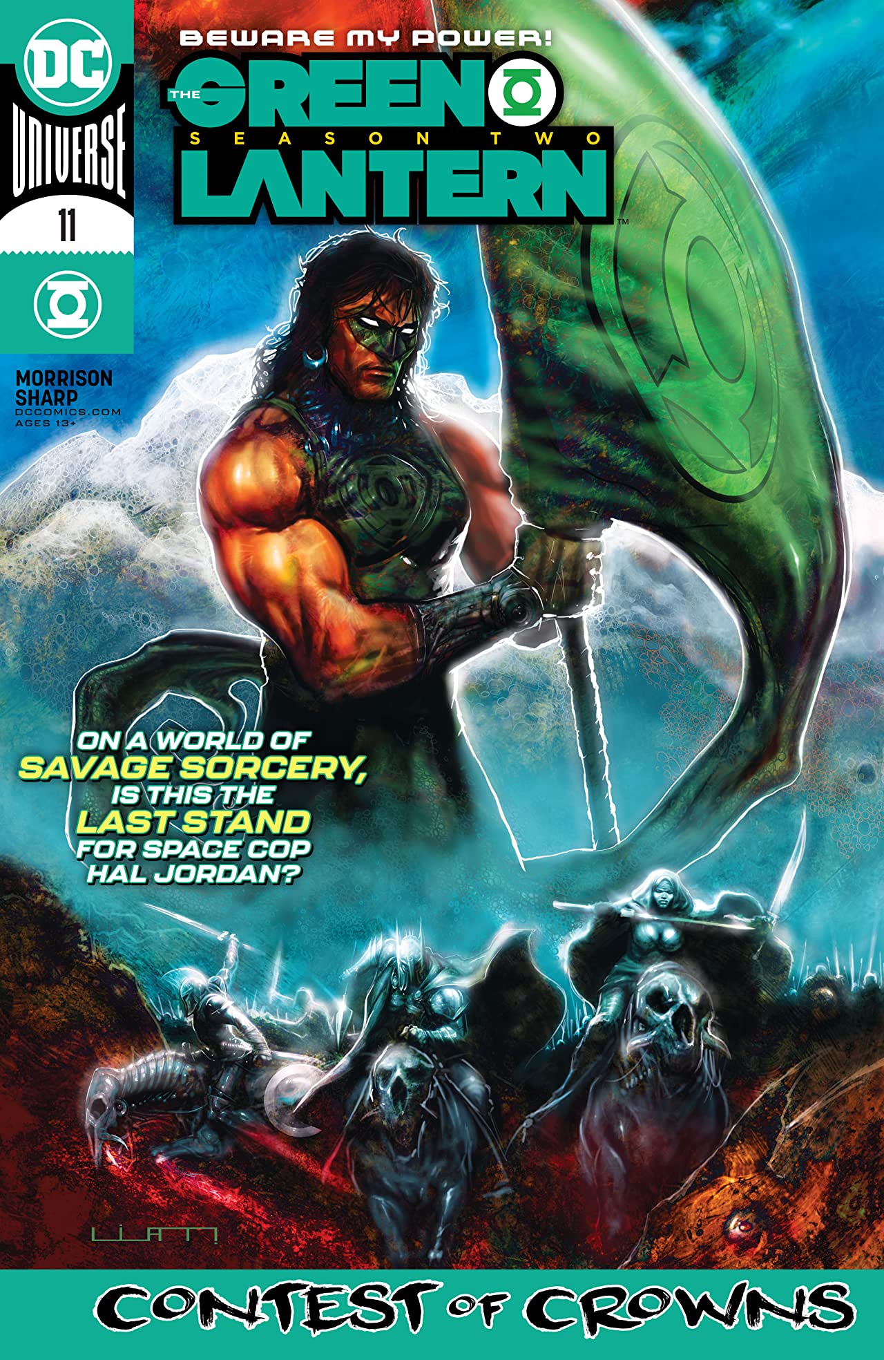 The Green Lantern Season Two #11 cover