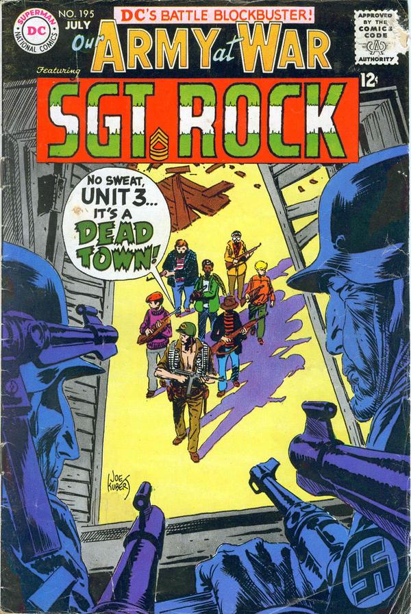 Our Army at War #195 cover