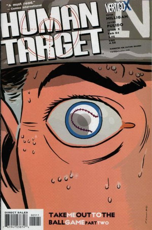 Human Target #5 cover