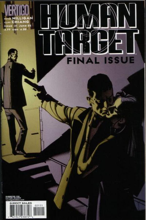 Human Target #21 cover