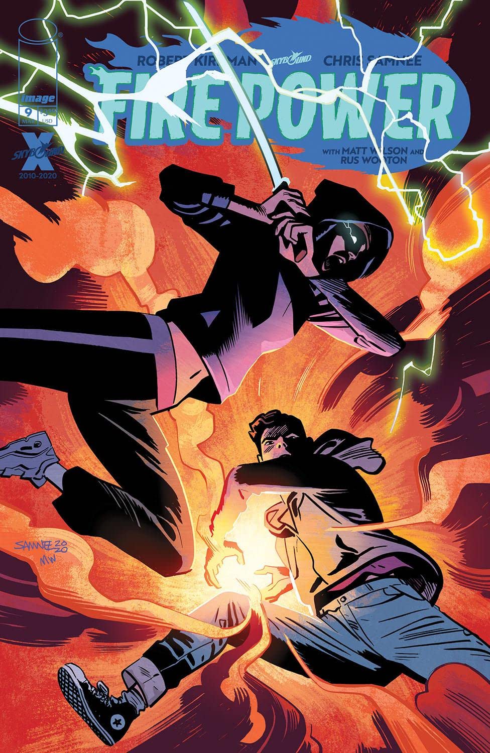 Fire Power #9 cover