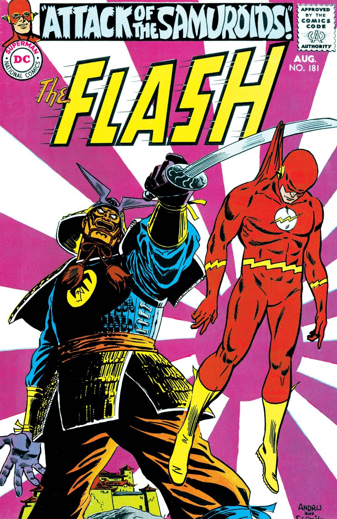 The Flash #181 cover